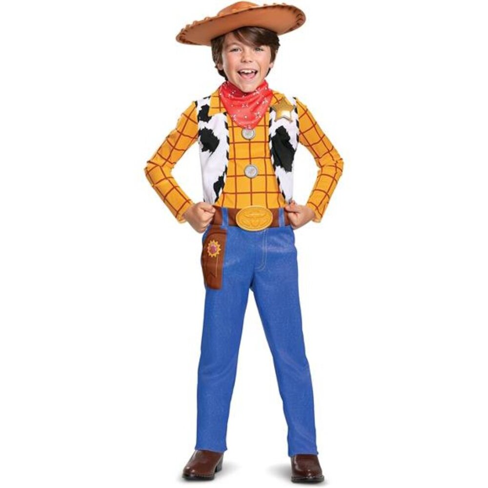 Halloween Cow Boy Disney Dress Toy Story Toddler‎ Woody Classic Costume for Boys